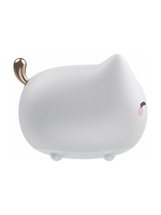 Baseus Led Kids Decorative Lamp Kitty White 14.2x10x11.2εκ.