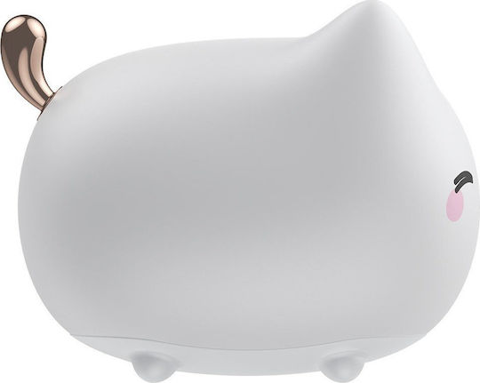 Baseus Lumini LED Lampă decorativă pentru copii Kitty Alb 14.2x10x11.2εκ.