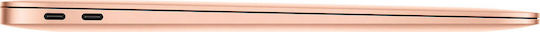 Apple MacBook Air 13" 13.3" IPS QHD+ (i5-8210Y/8GB/256GB SSD/UHD Graphics 617) Gold (GR Keyboard)