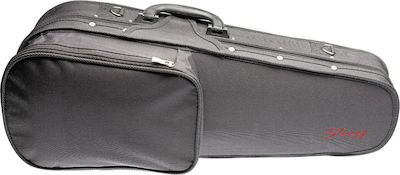 Stagg Basic Suitcase Ukulele with Covering Gray