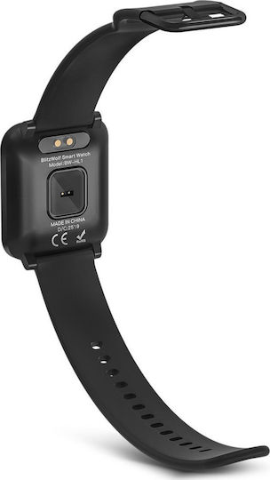 BlitzWolf BW-HL1 Waterproof Smartwatch with Heart Rate Monitor (Black)