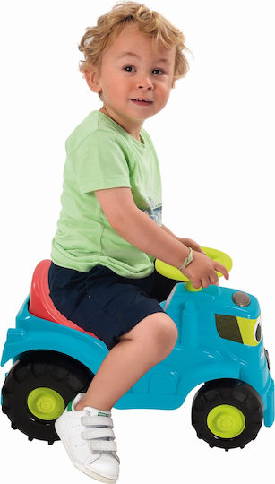 Ecoiffier Tractor 2 în 1 Ride On pentru 12+ luni Albastru