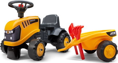 Falk Baby JCB Fastrac Ride On για 12+ μηνών Κίτρινο