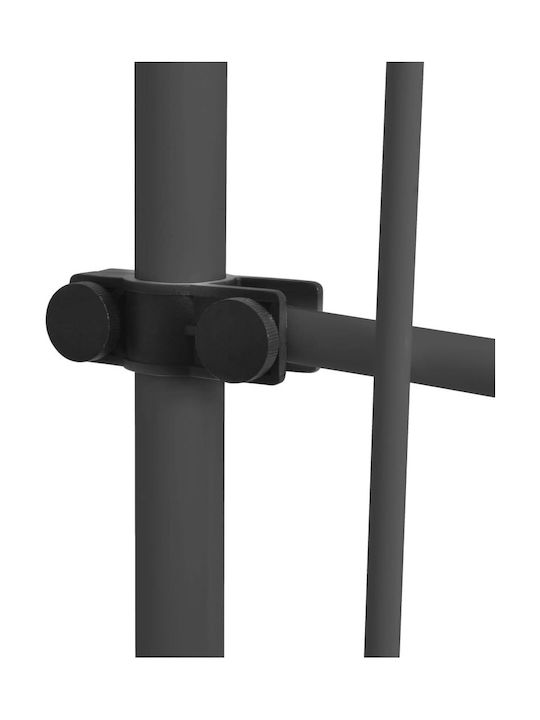 vidaXL Тента Тераса С LED Крем 1x1.2м