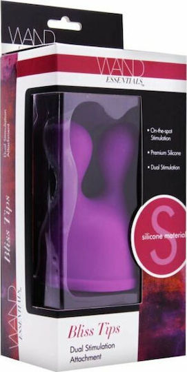 XR Wand Essentials Bliss Tips Vibrator Head Purple