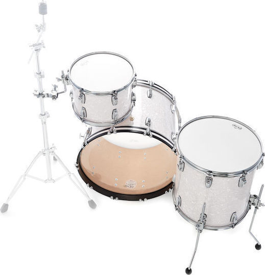 Ludwig Classic Maple Pro Beat Drum Set White Marine Pearl