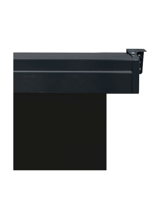 vidaXL Terrace Sideway Sunshade Roller Black 1x2.5cm