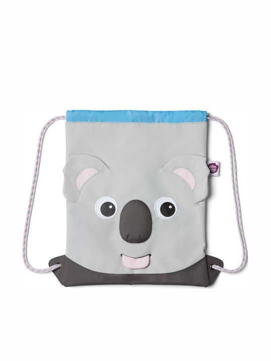 Affenzahn Koala Παιδική Τσάντα Πουγκί Γκρι 28.5x14.5εκ.