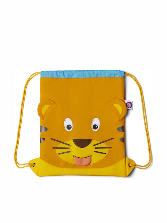 Affenzahn Timmy Tiger Kids Bag Pouch Bag Orange 14.5cmx28.5cmcm