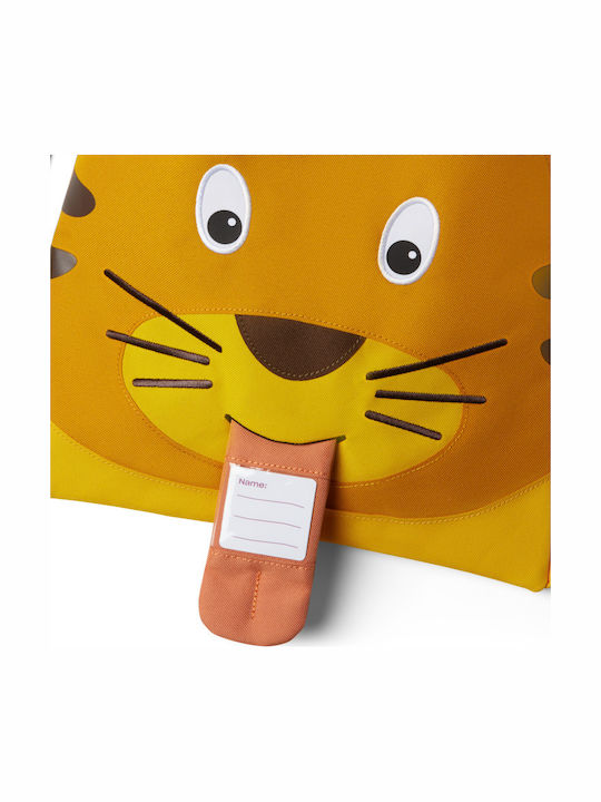 Affenzahn Timmy Tiger Kids Bag Pouch Bag Orange 14.5cmx28.5cmcm