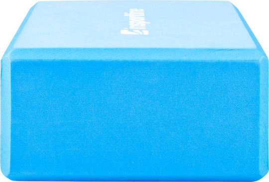 inSPORTline Bricky S Yoga Block Blue 22.5x7.5x15cm