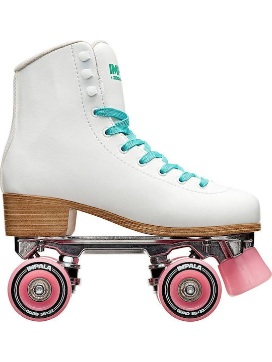 Impala Quad Rollers Λευκά Ενηλίκων/Παιδικά Impala Quad Rollers Λευκά Ενηλίκων/Παιδικά