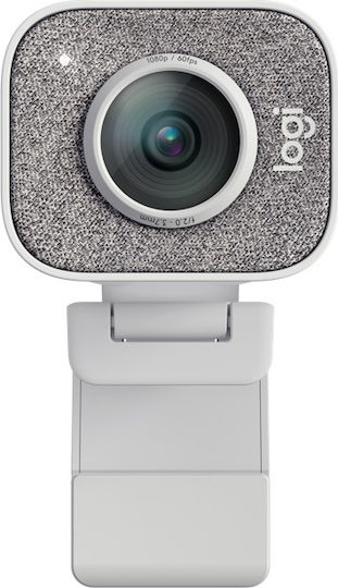 Logitech StreamCam Web Camera Full HD 1080p 60FPS με Autofocus Λευκή 960-001297