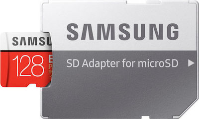 Samsung Evo Plus microSDXC 128GB Klasse 10 U3 UHS-I mit Adapter