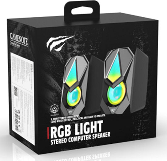 Havit SK563 2.0 Speakers with RGB Black