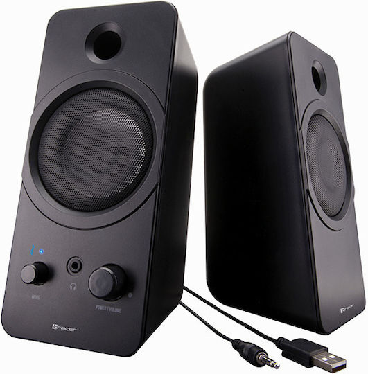 Tracer Mark 2.0 Wireless Speakers with Bluetooth 12W Black