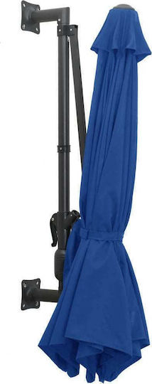 Umbrelă De Perete Rotundă Metalică Albastră Φ3m