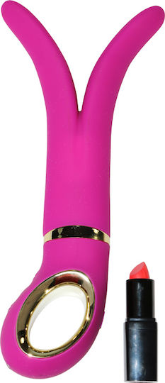 Fun Toys Gvibe 2 Δονητής για Ζευγάρια 18cm Raspberry
