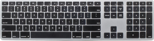 Matias Multi-Pairing for Mac Ασύρματο Bluetooth Πληκτρολόγιο Αγγλικό UK Συμβατό με Mac Ασημί