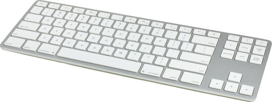 Matias Aluminum Tenkeyless Kabellos Bluetooth Nur Tastatur Englisch UK Silber
