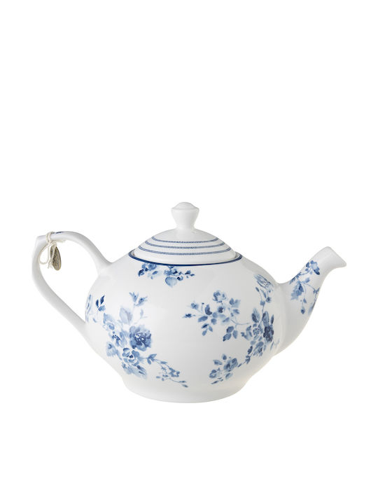 Laura Ashley Cina Rose Τσαγιέρα Πορσελάνης Πολύχρωμη 1000ml