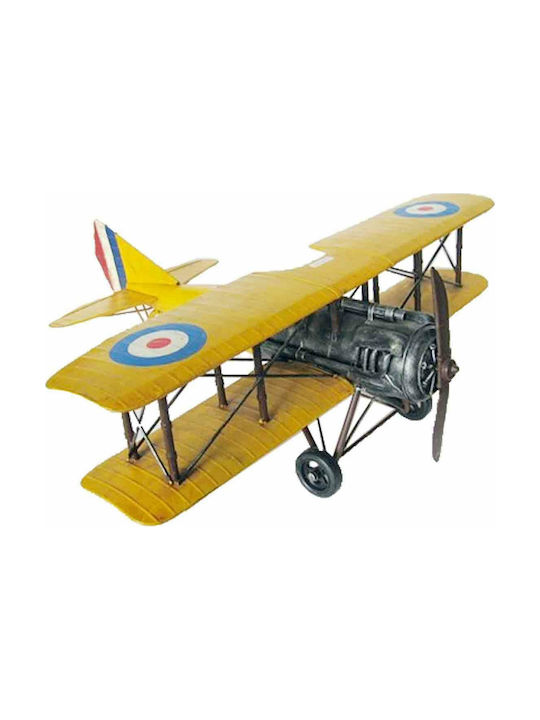 SP Souliotis Vintage Metallic Miniature Airplane 60x56x22cm