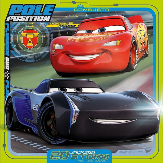 Puzzle pentru Copii Cars Legends of the Track 147buc Ravensburger