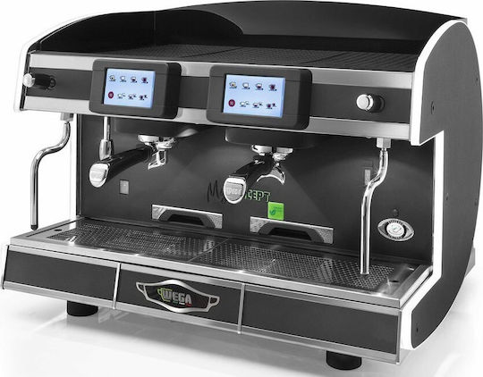 Wega MyConcept EVD Commercial Espresso Machine 2-Group Total White W80xD60xH59cm