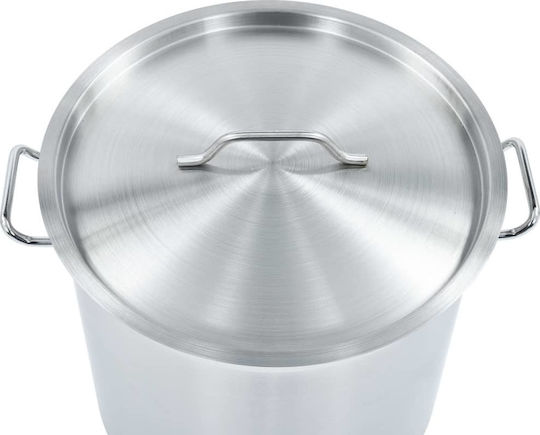 vidaXL Ανοξείδωτη Μαρμίτα Χωρητικότητας 50lt με Διάμετρο 40εκ. και Ύψος 40εκ.
