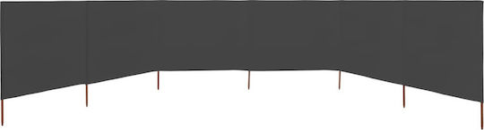 vidaXL Fabric Fence Panel 1.2x8m