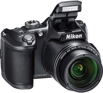 Nikon Coolpix B500 Compact Φωτογραφική Μηχανή 16MP Οπτικού Ζουμ 40x με Οθόνη 3" και Ανάλυση Video Full HD (1080p) Μαύρη