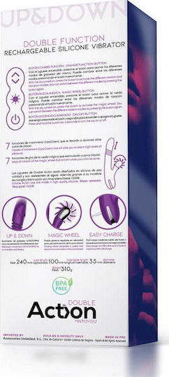 Action No Four Up & Down Double Function Purple