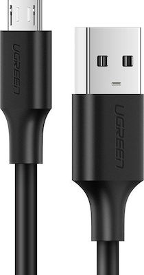 Ugreen Regular USB 2.0 to micro USB Cable Μαύρο 2m (60138)