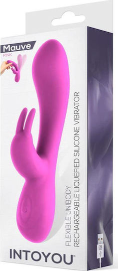 IntoYou Mauve Δονητής Rabbit 19.9cm Pink