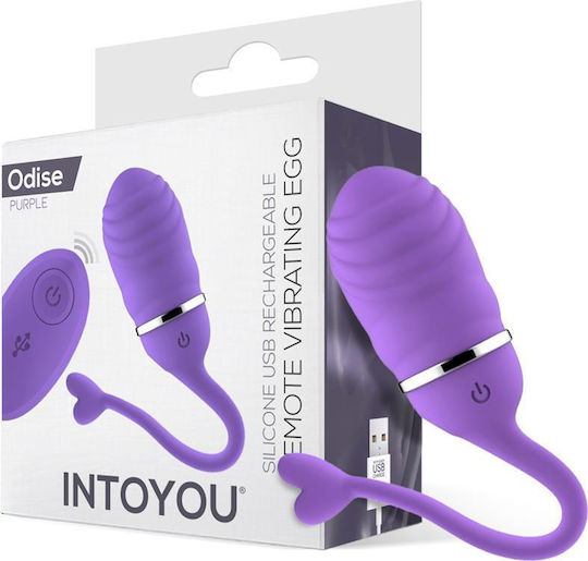 IntoYou Odise Вибратор Яйца с Дистанционно Управление 5.6см Лилаво