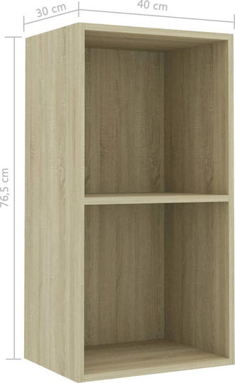 Shelf Unit Storage Wooden L40xW30xH76.5cm