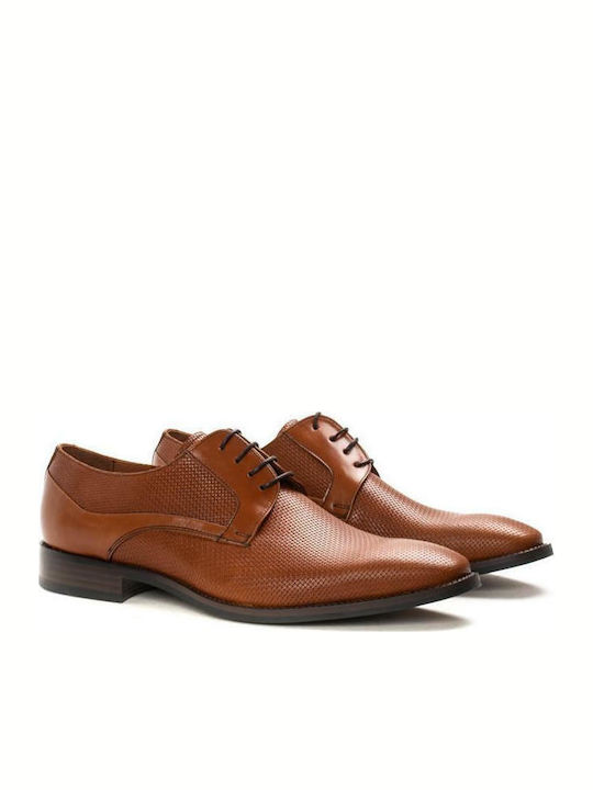 Herren Leder Schnürschuhe ZAKRO COLLECTION 4183 TAMPA RAFI TABA