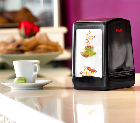 Fato Caffè Corretto Χαρτοπετσέτα Πολυτελείας 1Φ Καφέ 17x17εκ. 2000τμχ