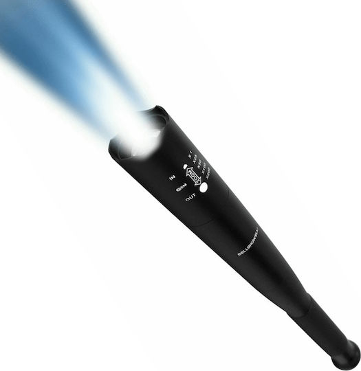 X-Balog Taschenlampe LED mit maximaler Helligkeit 500lm Bell Howell Schwarz