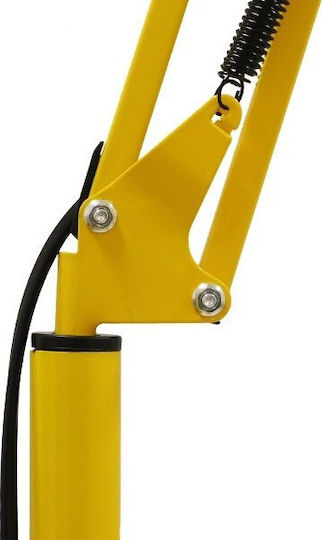 GloboStar Audrey Vintage Lampa de podea Î190xL15cm. cu Soclu pentru Bec E27 Galben