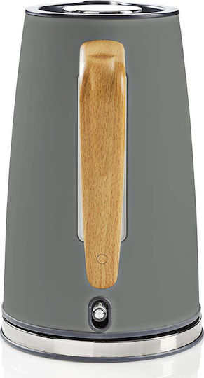 Nedis Kettle 1.7lt 2200W Gray