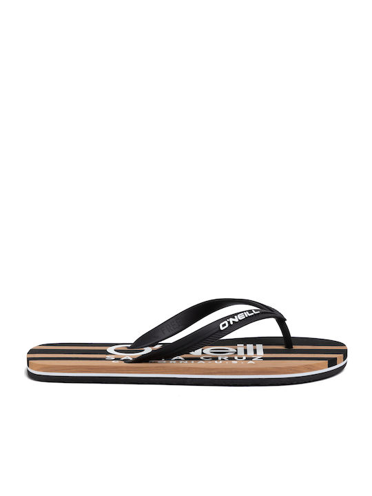 O'neill Asphalt Men's Flip Flops Black