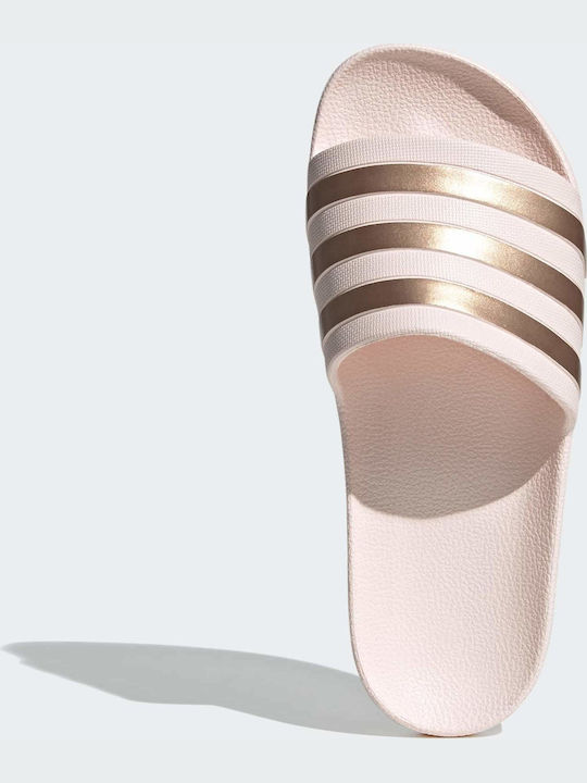 Adilette Aqua Slides În Culoare Roz