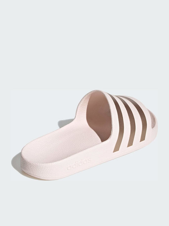 Adilette Aqua Slides În Culoare Roz