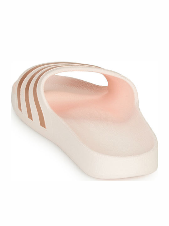 Adilette Aqua Slides În Culoare Roz