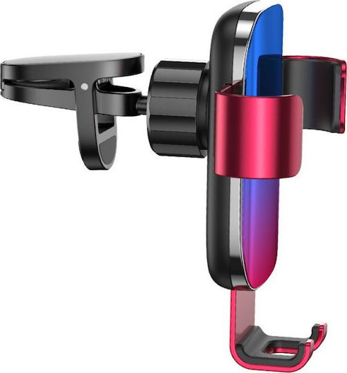 Baseus Glaze Gravity Car Mobile Mount with Adjustable Hooks Red