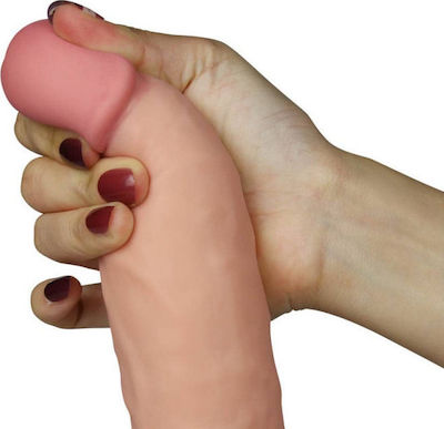 Lovetoy The Ultra Soft Dude Realistisch Vibrator 21.5cm LV1093 Flesh