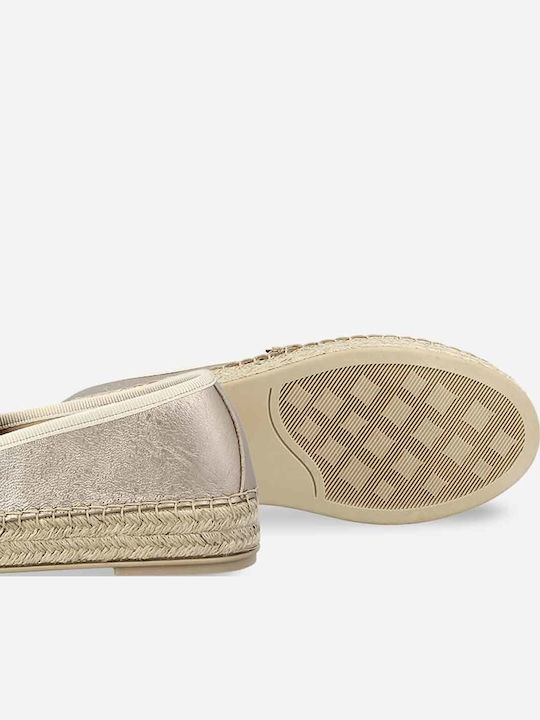 Women's Leather Espadrilles Sand