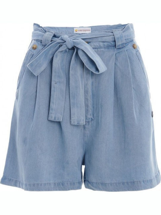 Women's Jean High-waisted Shorts Blue