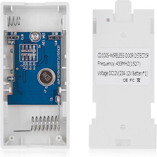 Sonoff Ασύρματος Αισθητήρας Επαφής RF 433MHz 77x49.5x18.8mm